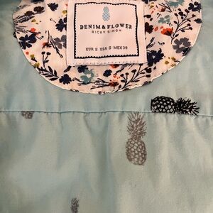 Denim & Flower Blue Floral Shirt